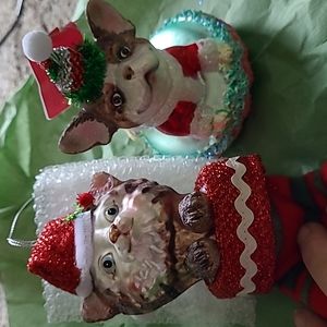 NWT TWO ORNAMENTS FROM PLACE AND TIME